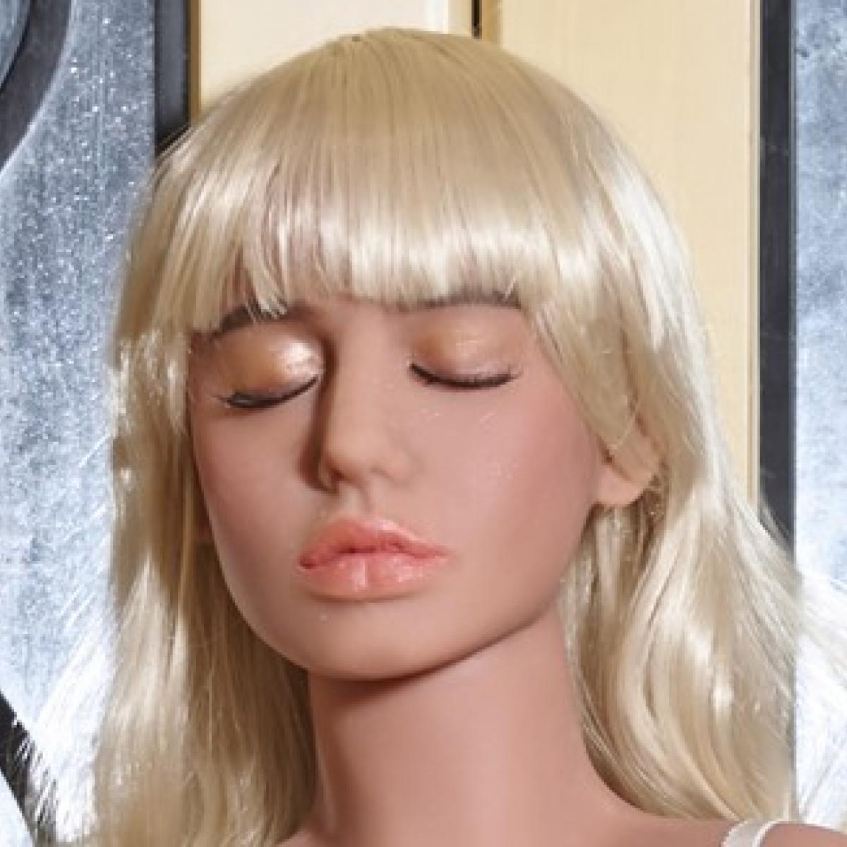 Neodoll Racy Aurora - Sex Doll Head - M16 Compatible - Brown