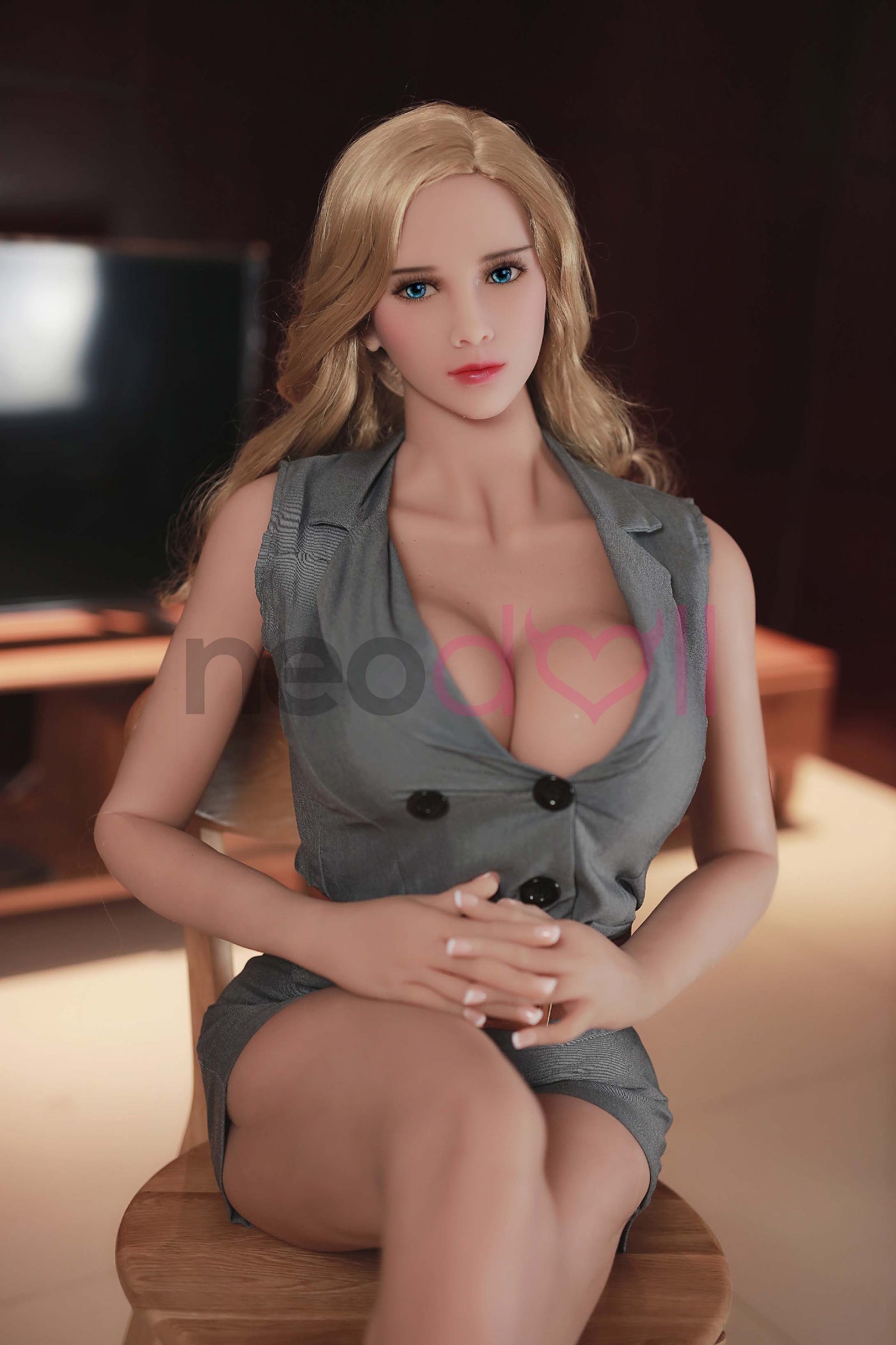 Sex Doll Kata | 164cm Height | Wheat Skin | Shrug & Standing & Uterus | Neodoll Sugar Babe