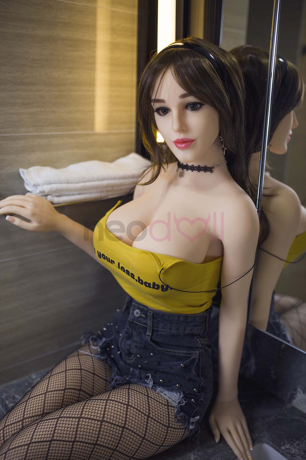 Neodoll Sugar Babe - Gertrude - Realistic Sex Doll - Gel Breast - Uterus - 170cm - Natural