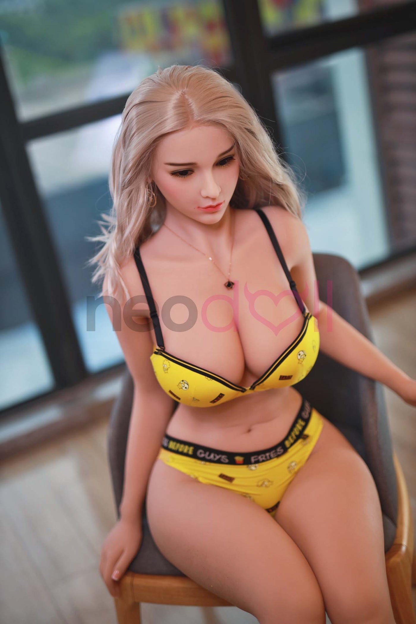 Neodoll Sugar Babe - Lilian - Realistic Sex Doll - Gel Breast - Uterus - 157cm - Wheat