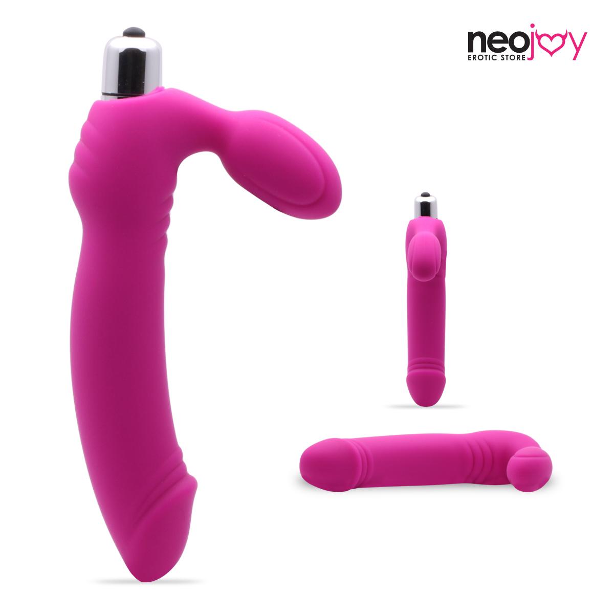 Neojoy Double Dildo - Couple Vibrator - Medium - Pink