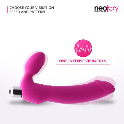 Neojoy - Double Dildo - Couple Vibrator - Medium – Pink