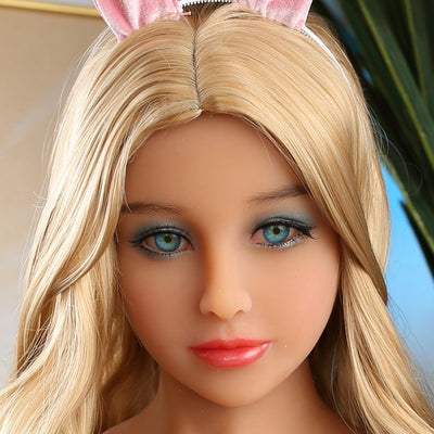 Neodoll Girlfriend Alexa - Sex Doll Head - M16 Compatible - Tan