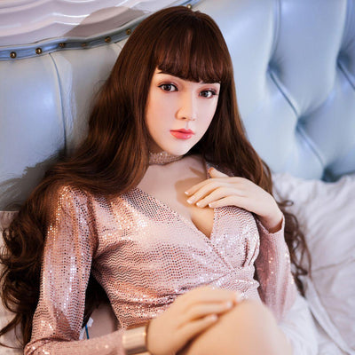 Silicone TPE Hybrid Sex Doll Xia | 170cm Height | Tan Skin | Shrug & Standing & Gel Breast | XYDoll
