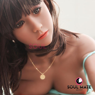 Sex Doll Lilly | 148cm Height | Light Brown Skin | Shrug | SoulMate Doll