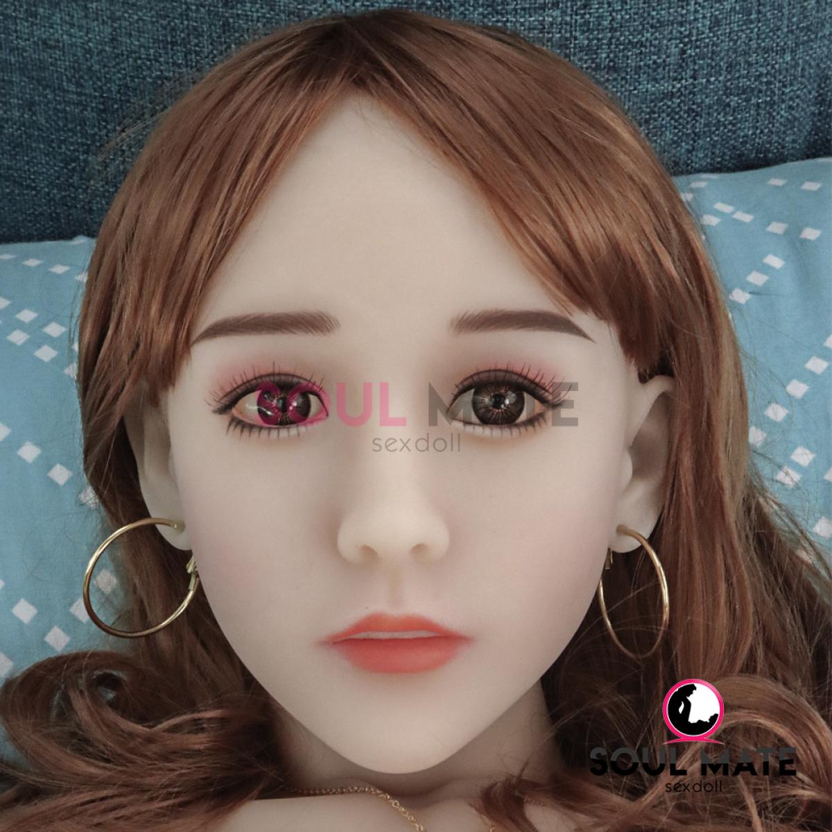 SoulMate Dolls - Lilly Head - Sex Doll Heads - White