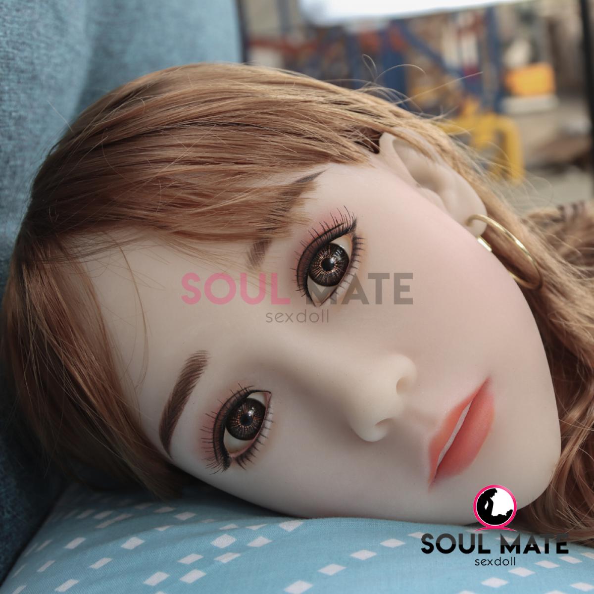 SoulMate Dolls - Lilly Head - Sex Doll Heads - White
