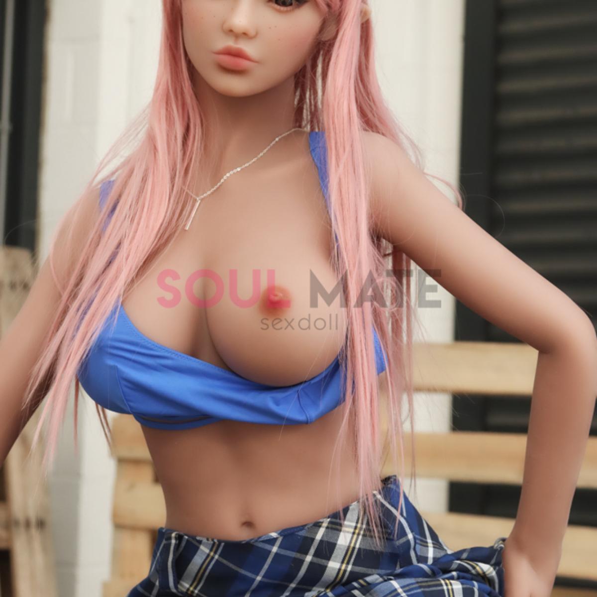 Sex Doll Diana Elf | 148cm Height | Light Brown Skin | Shrug | SoulMate Doll