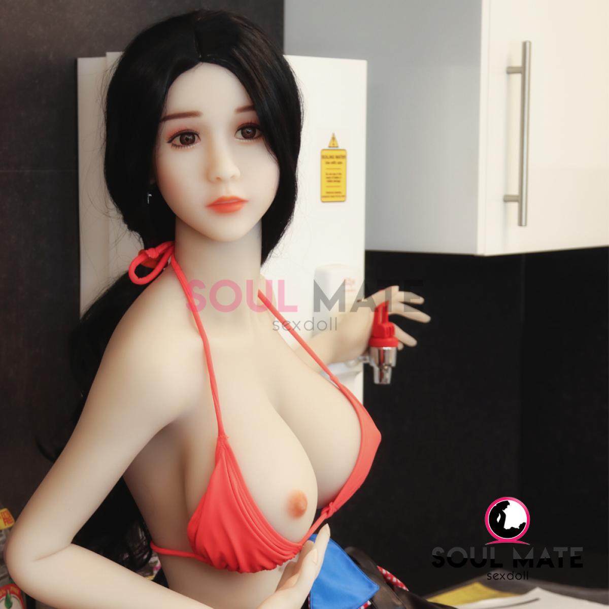 Sex Doll Lilly | 158cm Height | White Skin | Shrug & Standing | SoulMate Doll