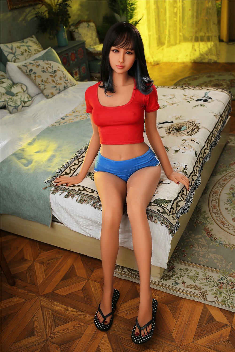Sex Doll Saya | 168cm Height | Tan Skin | Shrug & Standing | Neodoll Racy