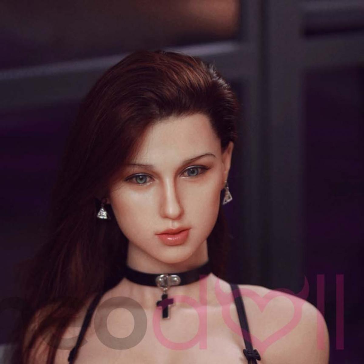 Neodoll Sugar Babe - Adele - Realistic Sex Doll Head- M16 Compatible - Natural