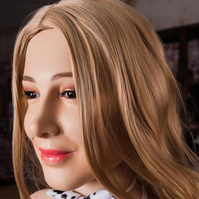 XYDoll Head - Bess - Realistic Sex Doll Head- M16 Compatible - Natural