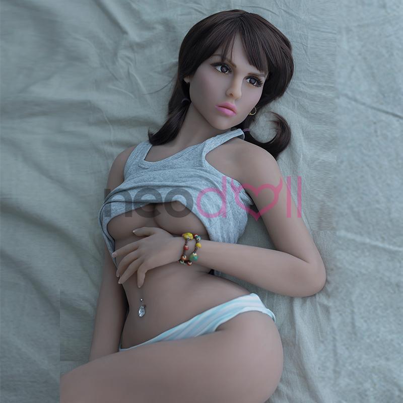 Sex Doll Denise | 158cm Height | Tan Skin | Standing & Shrug | Neodoll