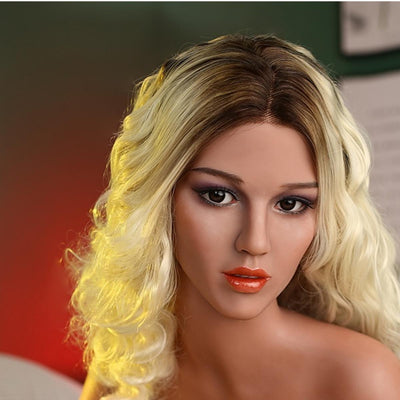 Firedoll Daniela - Sex Doll Head - M16 Compatible - Light Tan