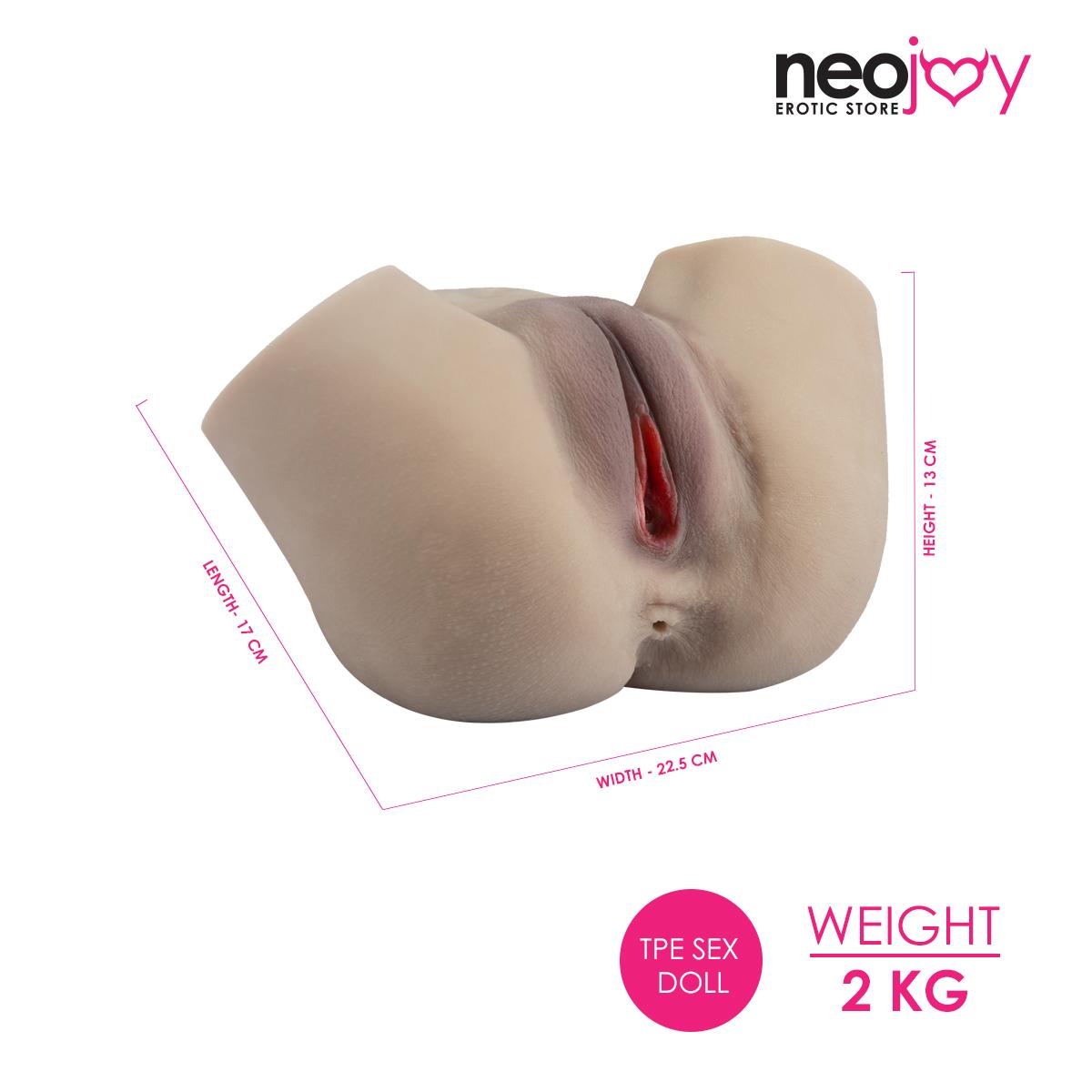 Neojoy Doll TPE with Realistic Ass & Pussy - Brown - 2kg