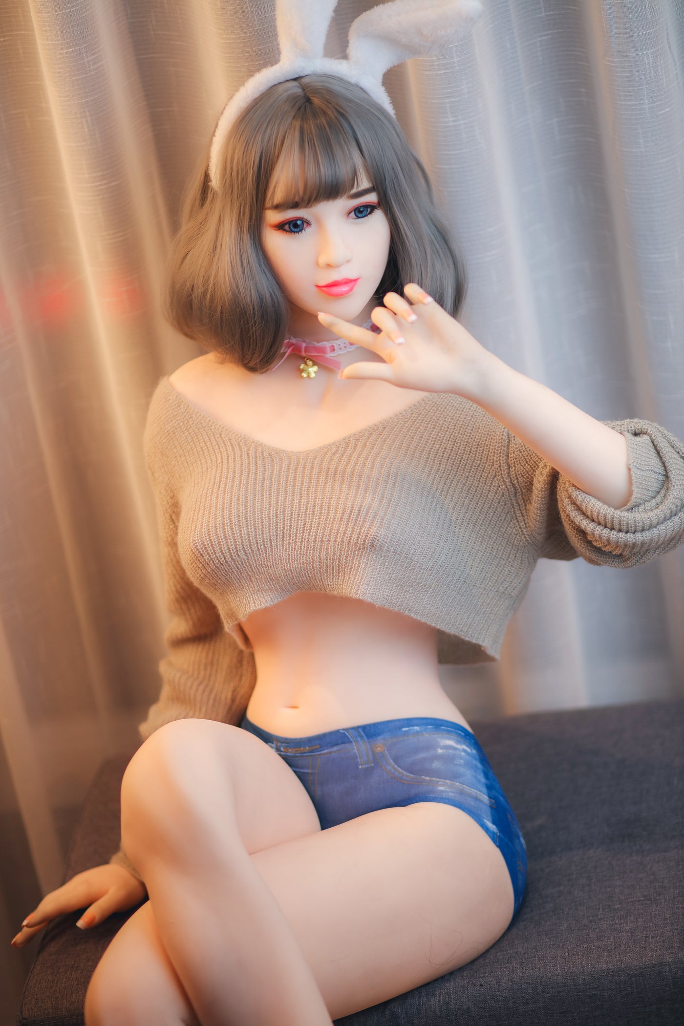 Neodoll Sugar Babe - Aitana - Realistic Sex Doll - Gel Breast - Uterus - 170cm - White