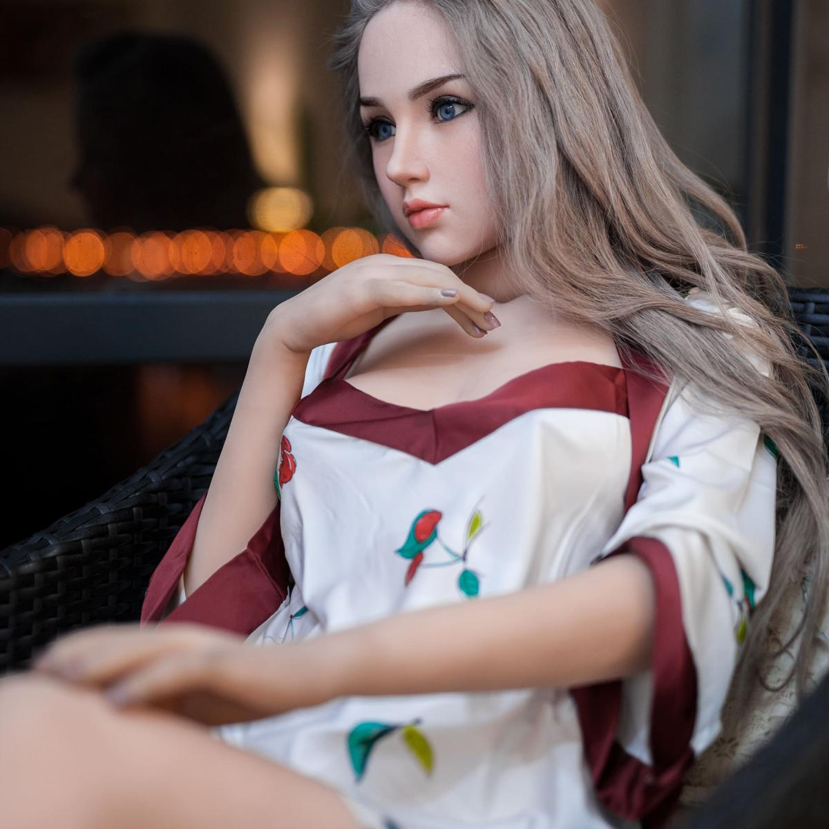 Silicone TPE Hybrid Sex Doll Misa | 170cm Height | Natural Skin | Shrug & Standing & Gel Breast & Implanted Hair | XYDoll