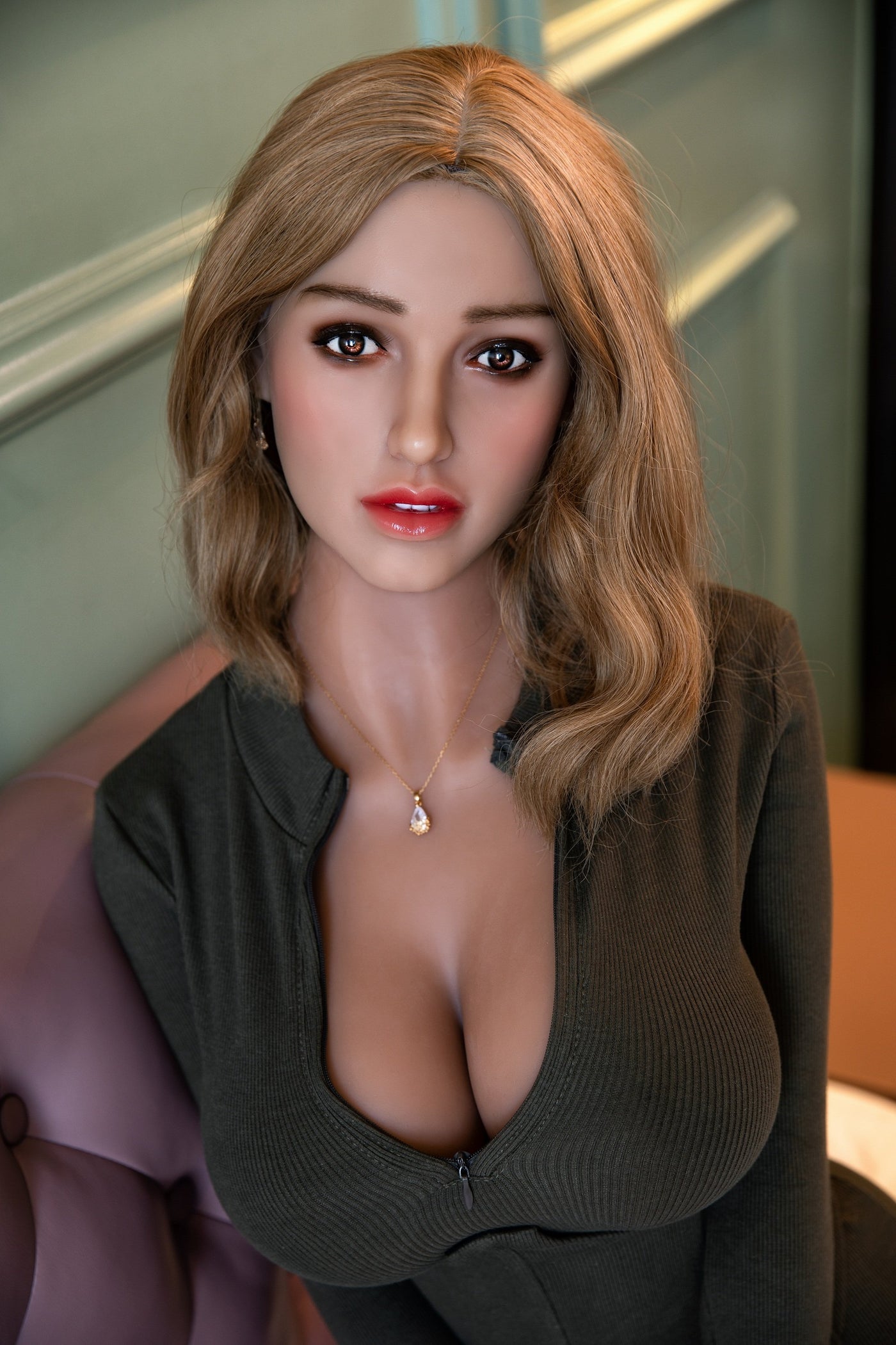 Neodoll Girlfriend Kimber - Realistic Silicone Sex Doll - 158cm - Tan