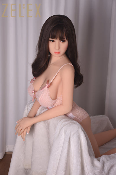 Sex Doll Betty | 155cm Height | Natural Skin | Shrug & Standing & Gel Breast | Zelex Doll