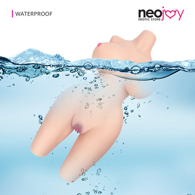 Neojoy - Big half body Sex Torso with Flexible Skeleton - Skin - 17Kg