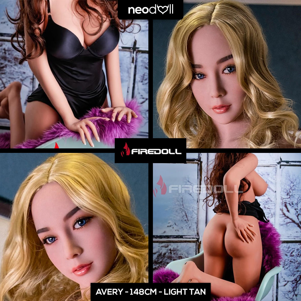Fire Doll - Avery - Realistic Sex Doll - 148cm - Light Tan