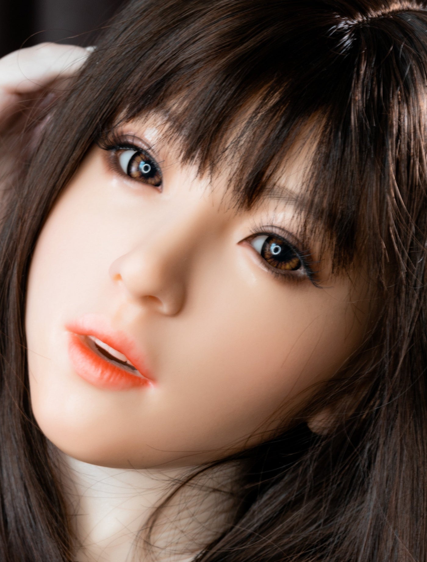 IL Doll - Silicone Sex Doll Head - M16 Compatible - Natural