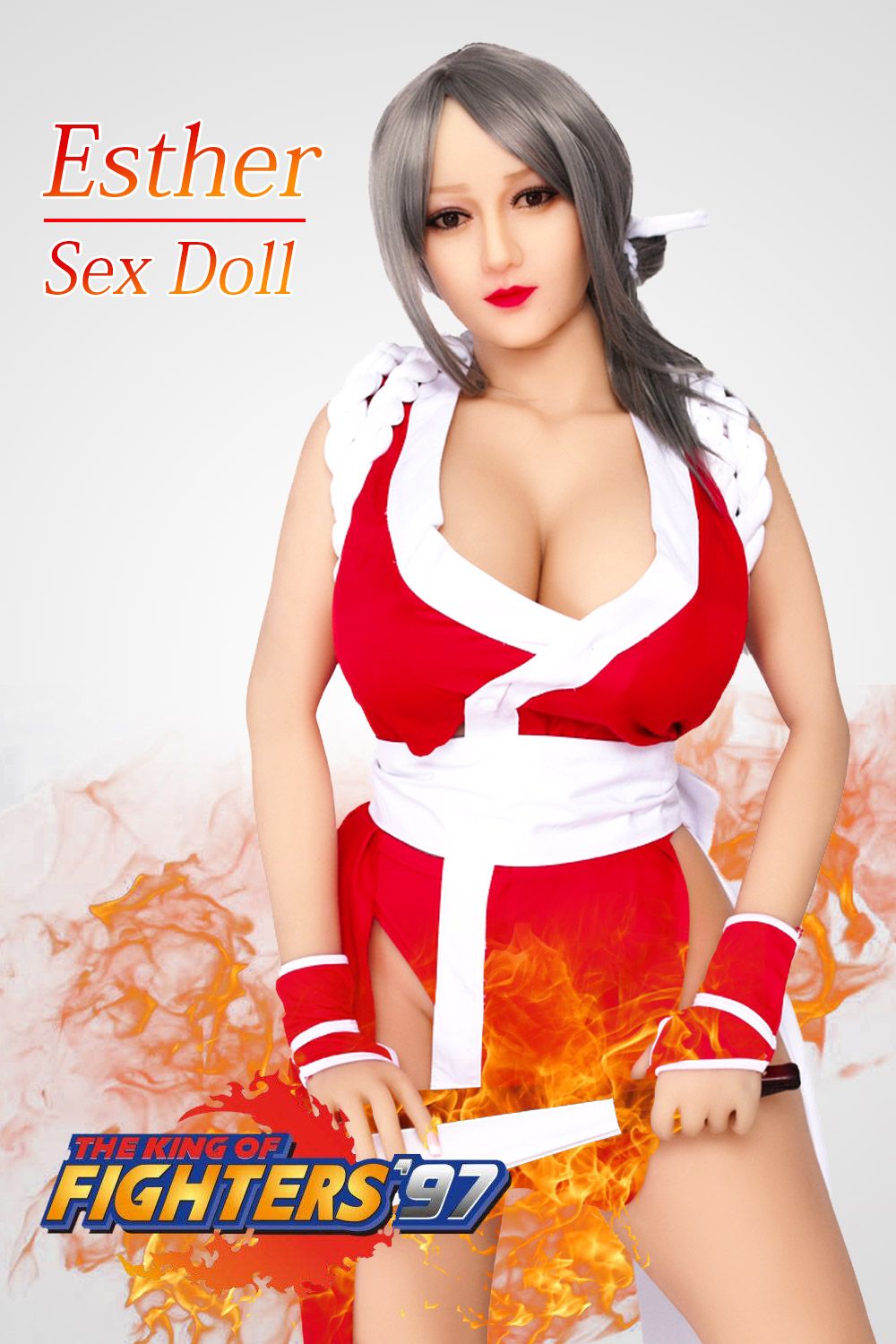 Sex Doll Kamila | 160cm Height | White Skin | Shrug & Standing & Gel Breast | Climax Doll