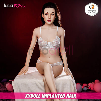 XYDoll - Isabel Small - Silicone TPE Hybrid Sex Doll - 158cm - Implanted Hair - Natural