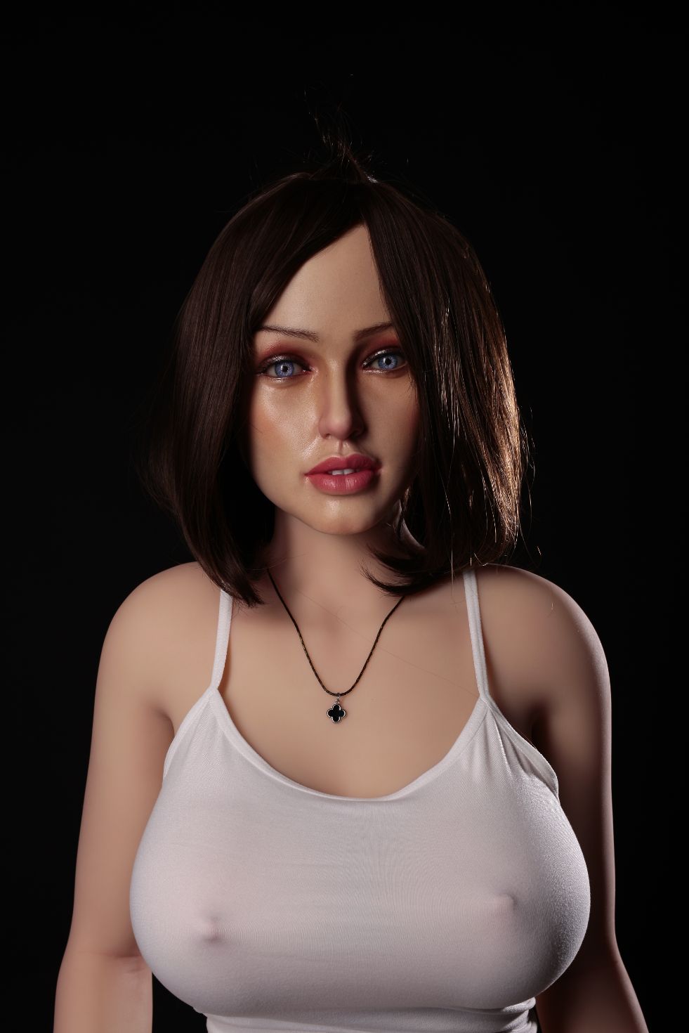 Silicone TPE Hybrid Sex Doll Isabel | 158cm Height | Natural Skin | Shrug & Standing & Gel Breast | XYDoll