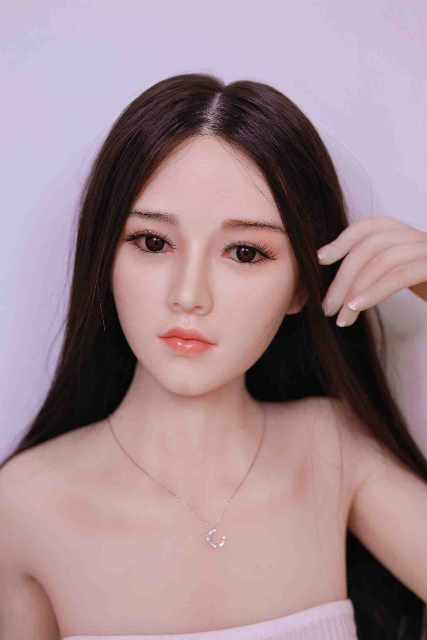 Silicone TPE Hybrid Sex Doll Kenzie | 161cm Height | Silicone Colour Skin | Shrug & Standing & Uterus & Implanted Hair | Neodoll Sugar Babe