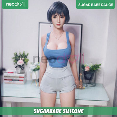 Neodoll Sugar Babe - Angela - Silicone TPE Hybrid Sex Doll - 161cm - Silicone White