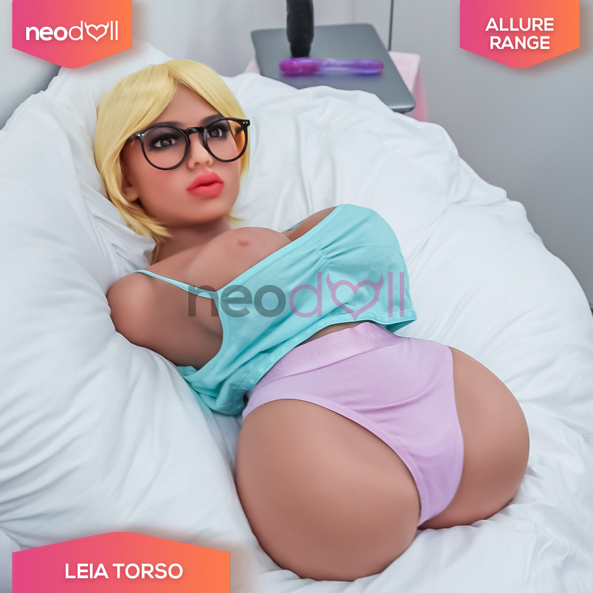 6YE Dolls - Leia Head With Sex Doll Torso - Tan