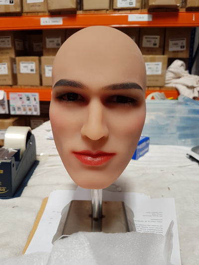 Neodoll Allure - MALE 106 - Sex Doll Head - M16 Compatible - Tan