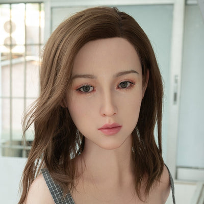 Zelex Doll - Gemma - Silicone Sex Doll Head - Natural