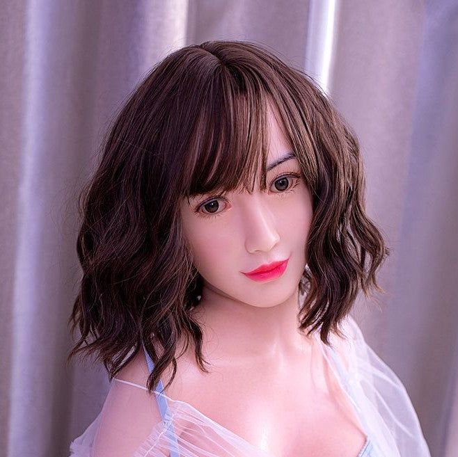 Zelex Doll - Phoebe - Silicone Sex Doll Head - Natural