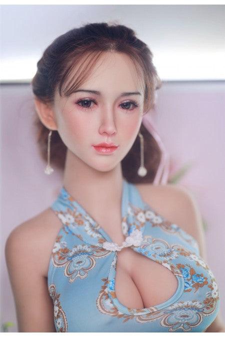Neodoll Sugar Babe - Rose - Silicone TPE Hybrid Sex Doll - Uterus - Gel Breast - 161cm - Silicone Colour - Lucidtoys