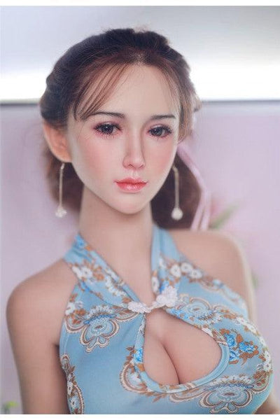 Neodoll Sugar Babe - Rose - Silicone TPE Hybrid Sex Doll - Uterus - Gel Breast - 161cm - Silicone Colour - Lucidtoys