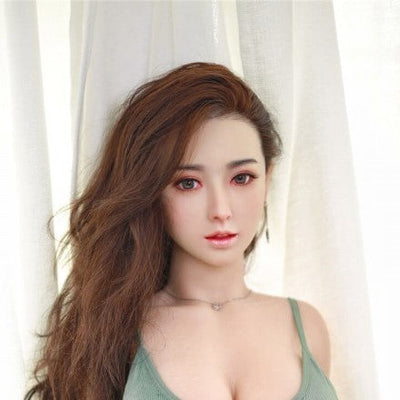 Neodoll Sugar Babe - Brinley - Silicone Sex Doll Head - Implanted Hair - Silicone Colour