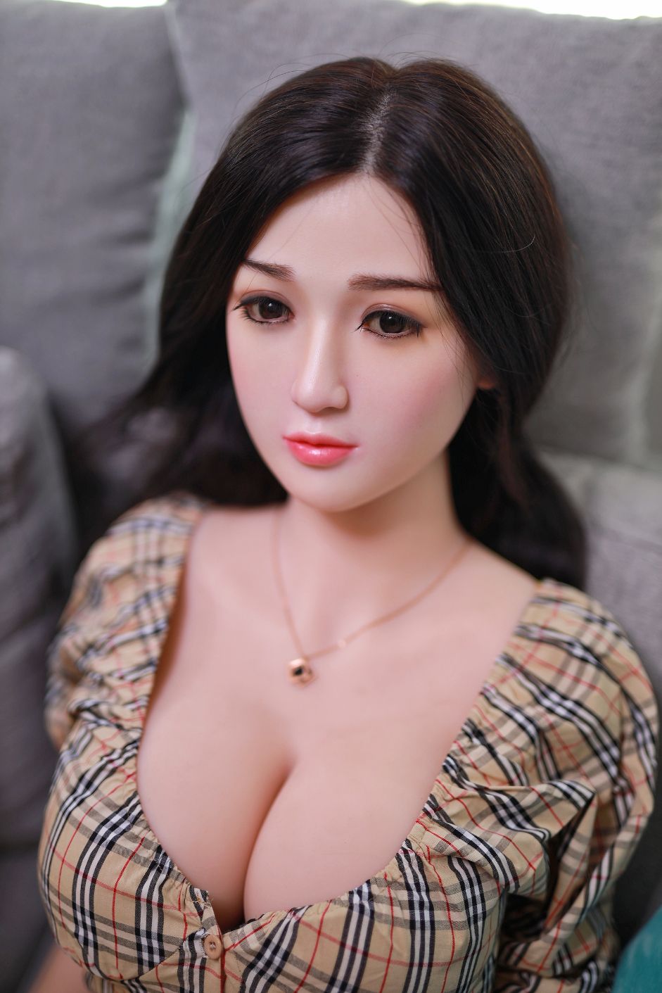 Silicone TPE Hybrid Sex Doll Felicity | 164cm Height | Silicone Colour Skin | Shrug & Standing & Uterus & Gel Breast & Implanted Hair | Neodoll Sugar Babe