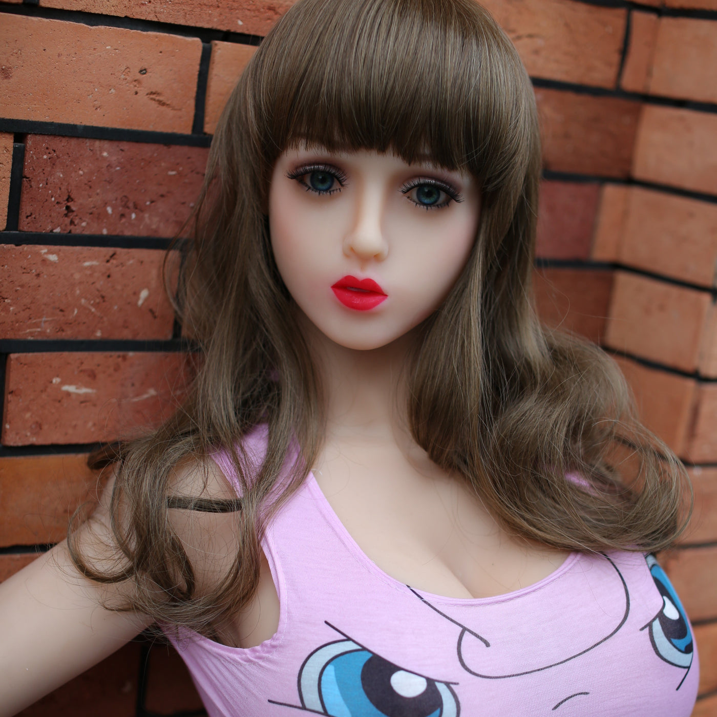 Climax Doll Kendall - Sex Doll Head - White