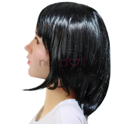 Neodoll Hair Wigs - Black - Short Straight - Front Fringe