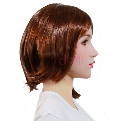Neodoll Hair Wigs - Brown - Short Straight - Front Fringe