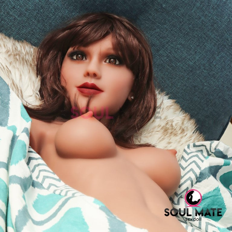 Soulmate - Alyssa Head With Sex Doll Torso  - Light Brown