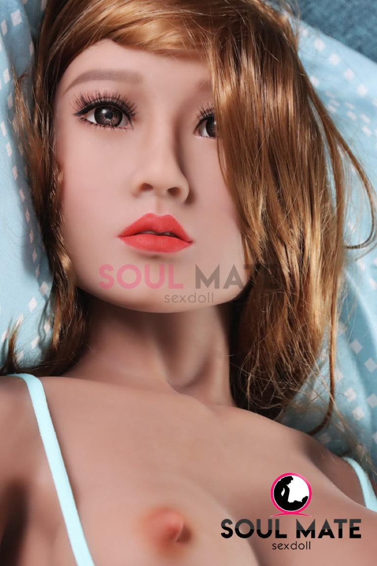 SoulMate Dolls - Josie Head With Sex Doll Torso - Light Brown