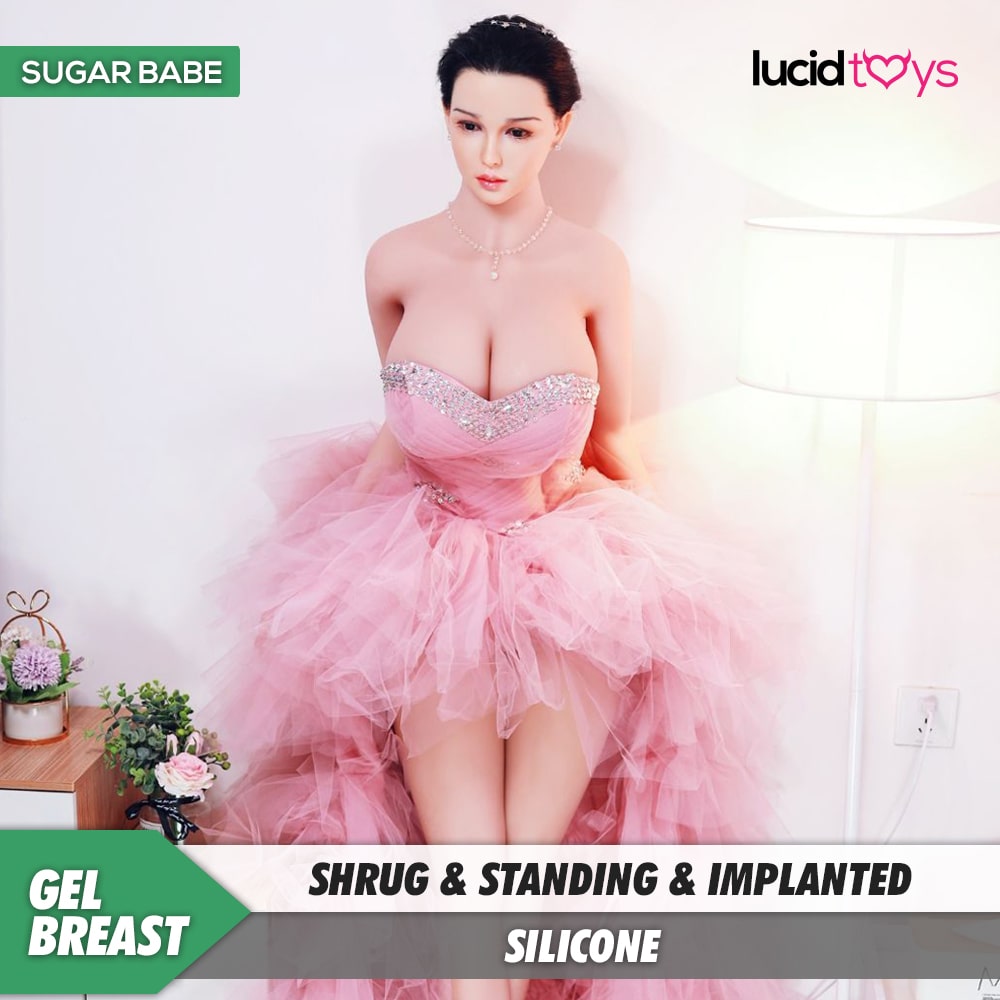 Neodoll Sugar Babe - Veronica - Silicone TPE Hybrid Sex Doll - 157cm - Implanted Hair - Silicone Colour