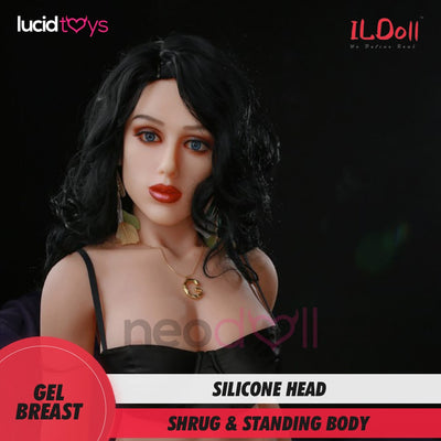 IL Doll - Liberty - Silicone TPE Hybrid Sex Doll - Gel Breast - 160cm - Natural