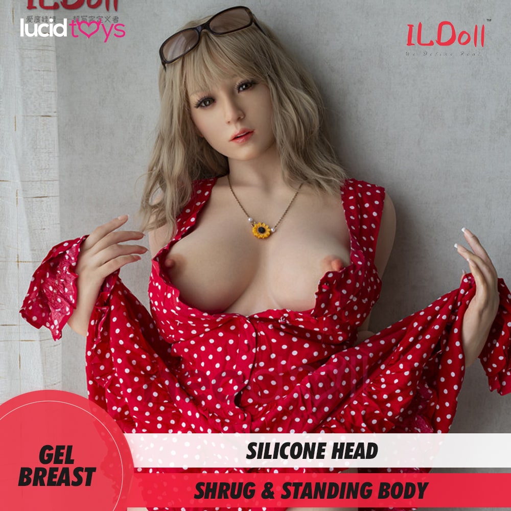 IL Doll - Lorelai - Silicone TPE Hybrid Sex Doll - Gel Breast - 151cm - Natural