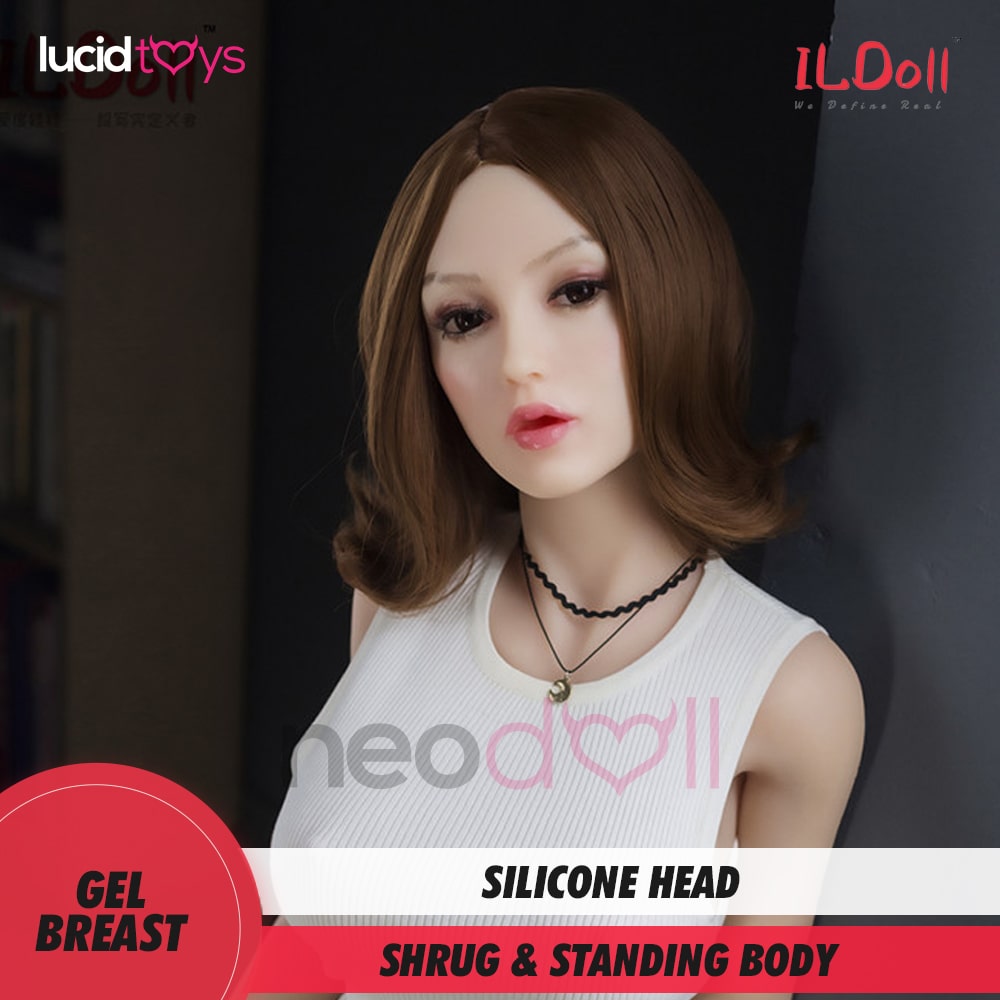 IL Doll - Ashlynn - Silicone TPE Hybrid Sex Doll - Gel Breast - 150cm - Natural