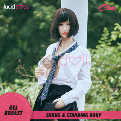 Climax Doll - Jayla - Realistic Sex Doll - Gel Breast - 158cm - White