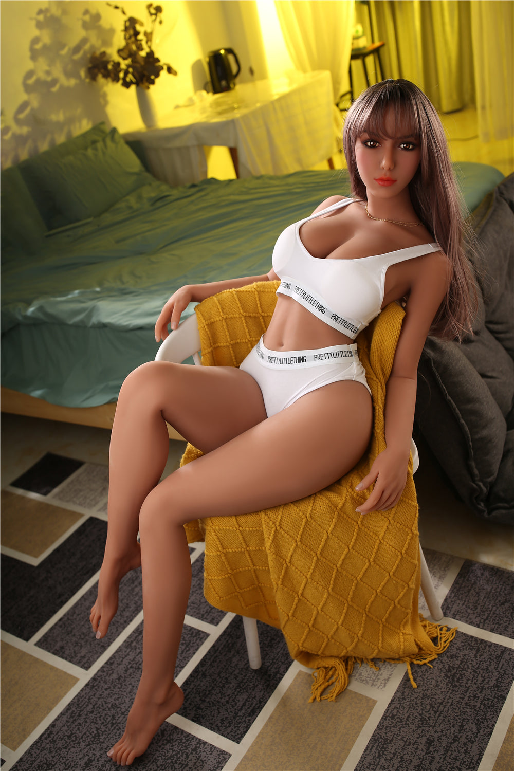 Neodoll Racy Scarlet - Realistic Sex Doll - 164 Pluscm - Brown